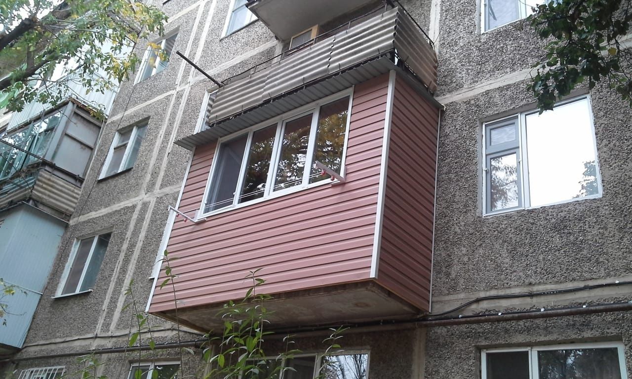 Обшивка утепление балкона и лоджии