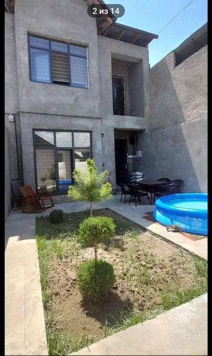 Задаётся участок на бектимирском районе 2 этажный дом 5 комнат 2 сануз