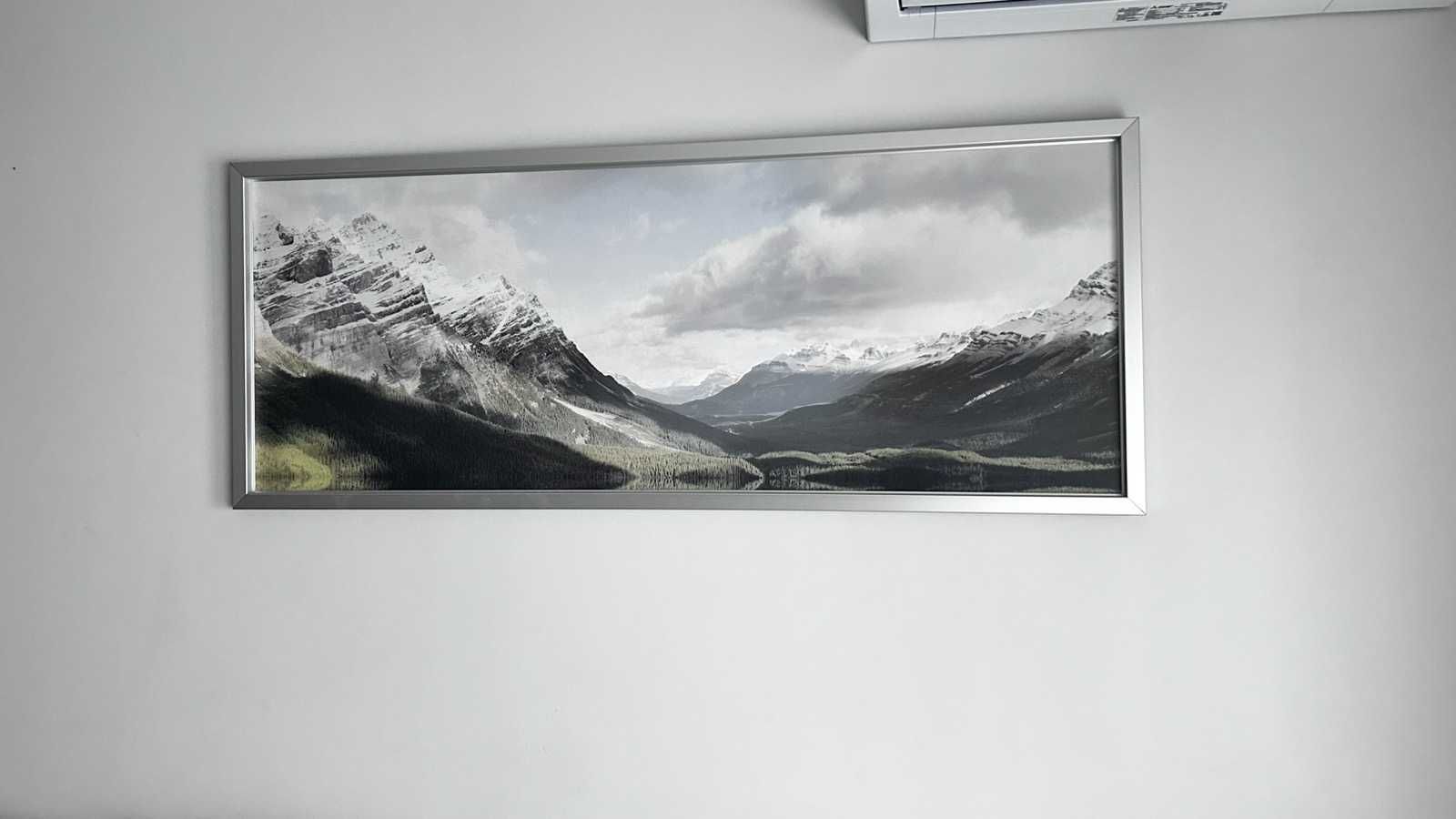 Картина с рамка BJÖRKSTA Икеа 140x56 см и Картина 40х40  New York