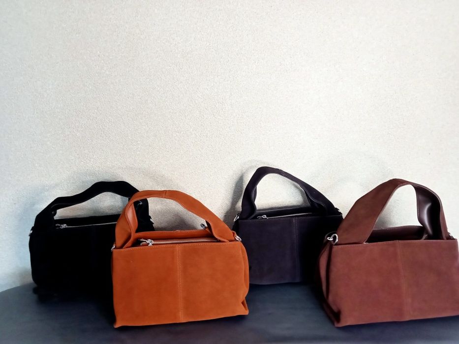 Сумка замшевая натуральная