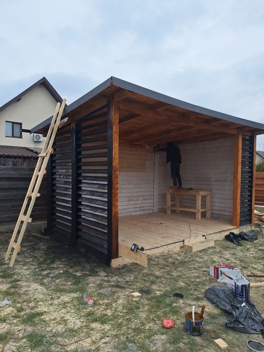 Foișor și terase mobilier și gradina