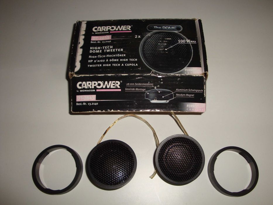 difuzor tweeter Monacor the Dome DT-284S high tech 100w neodym