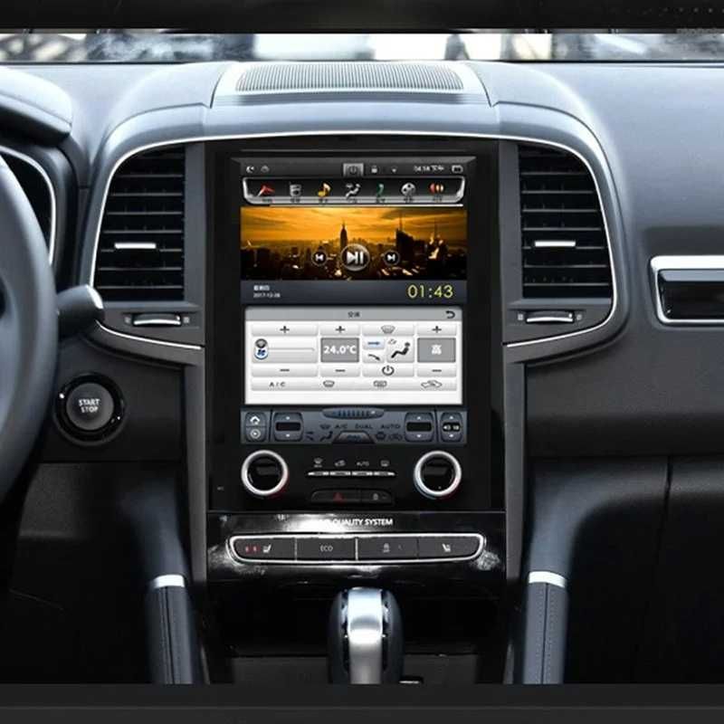 Navigatie Tesla Renault Koleos/Megane Android 14 , 8G+128G garantie