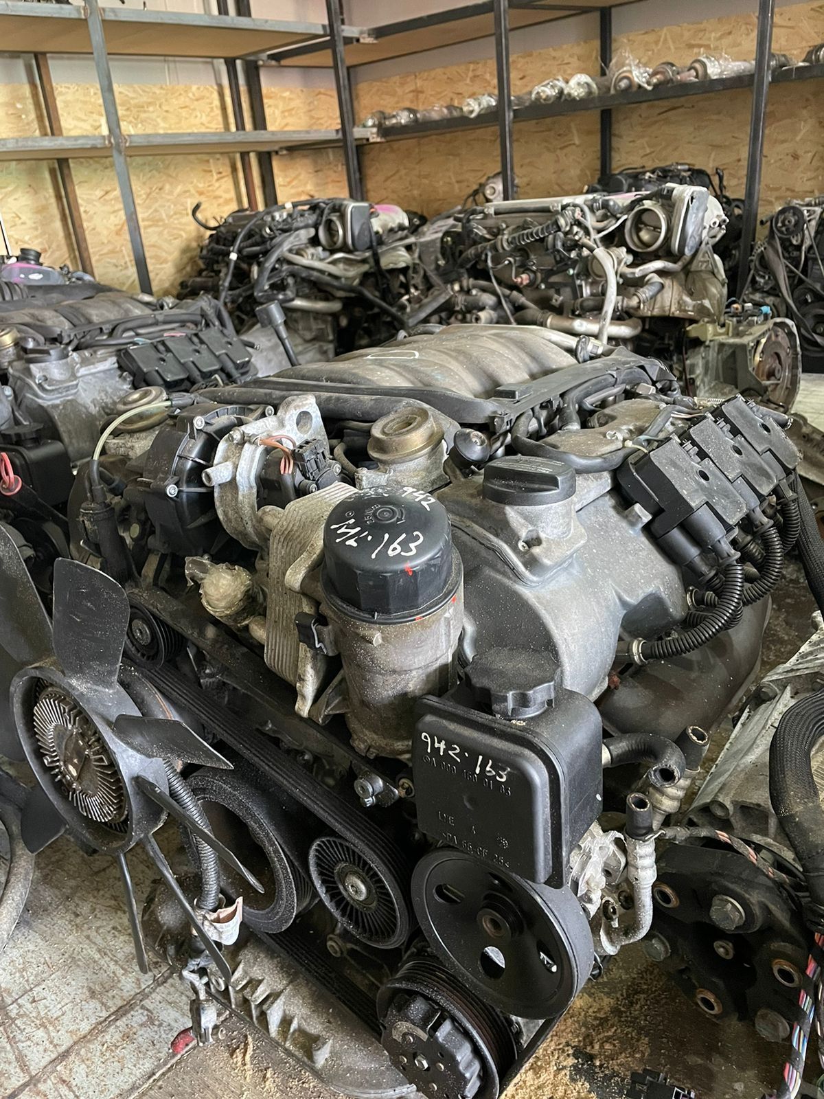 Контрактный двигатель М112 3.2 на Mercedes ML320