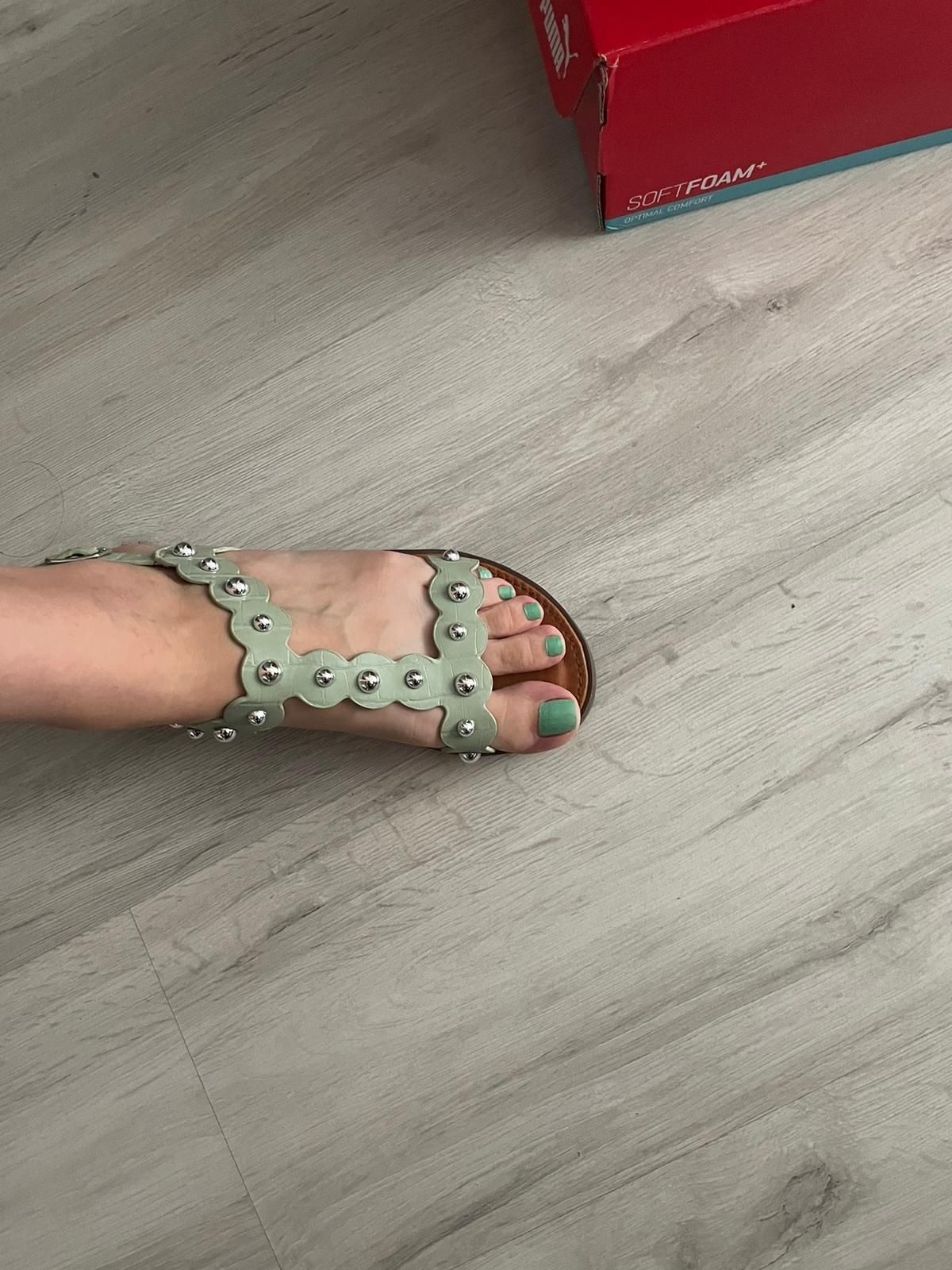 Sandale dama verzi