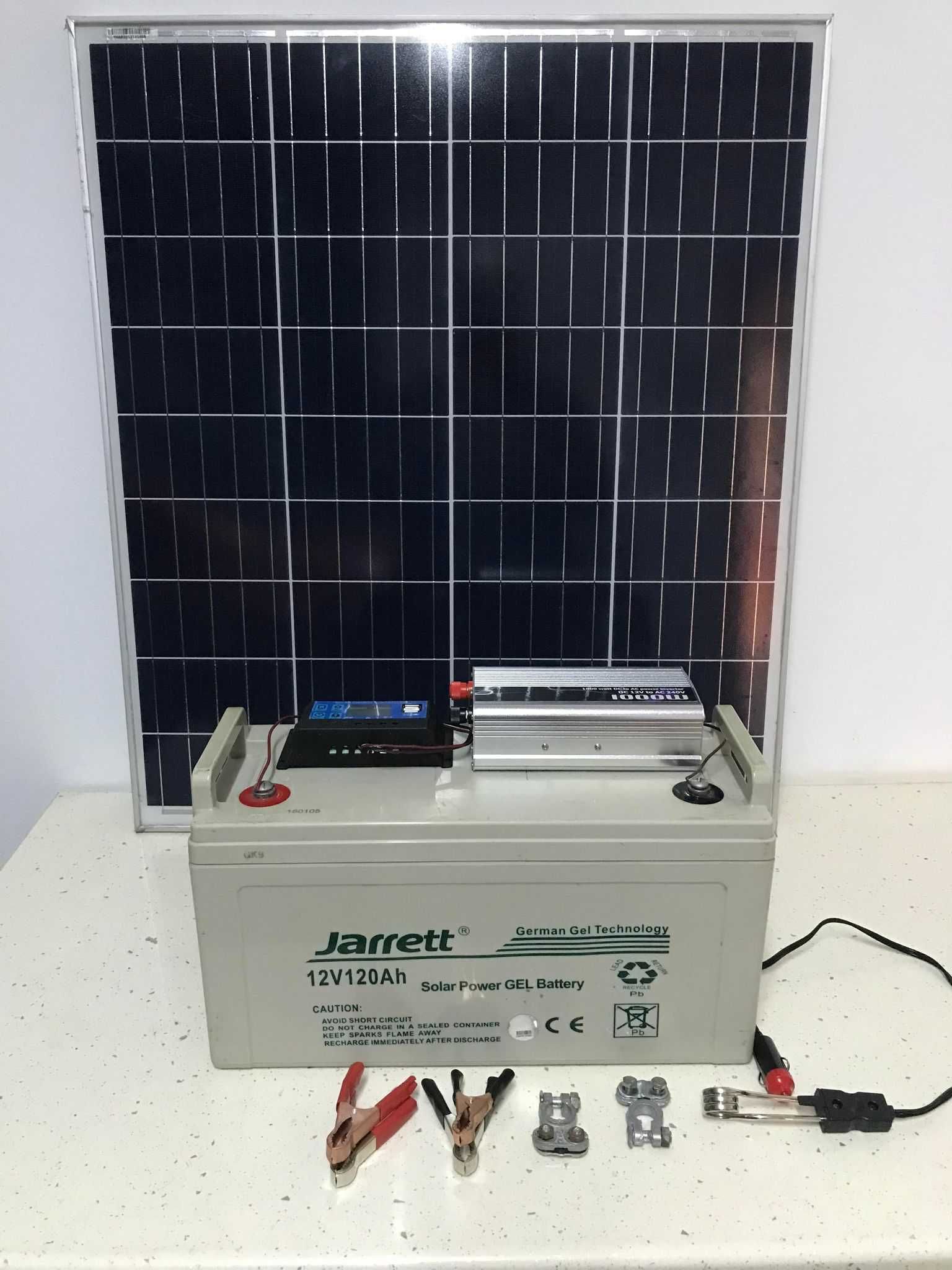 Set Panou Solar Fotovoltaic 75w