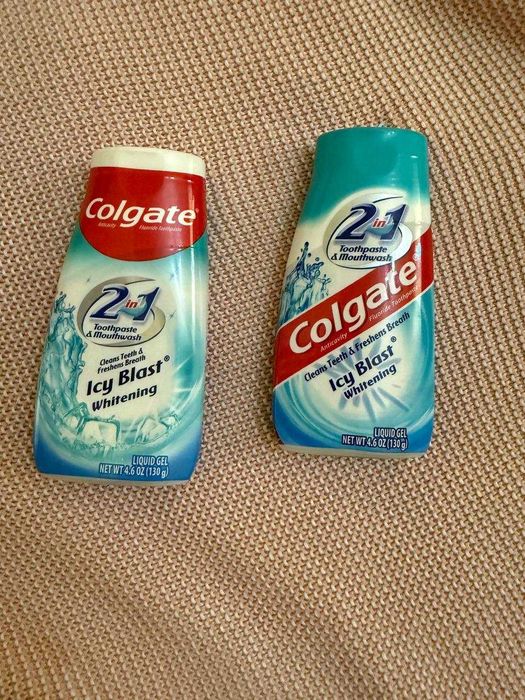 Colgate 2-в-1 Отбеливающий гель-зубная паста new USA
