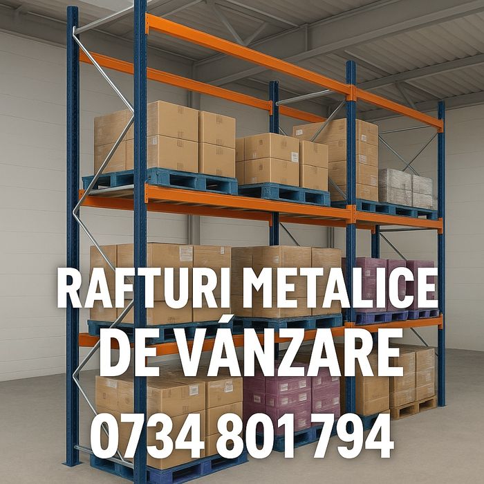 Rafturi metalice industriale depozitare