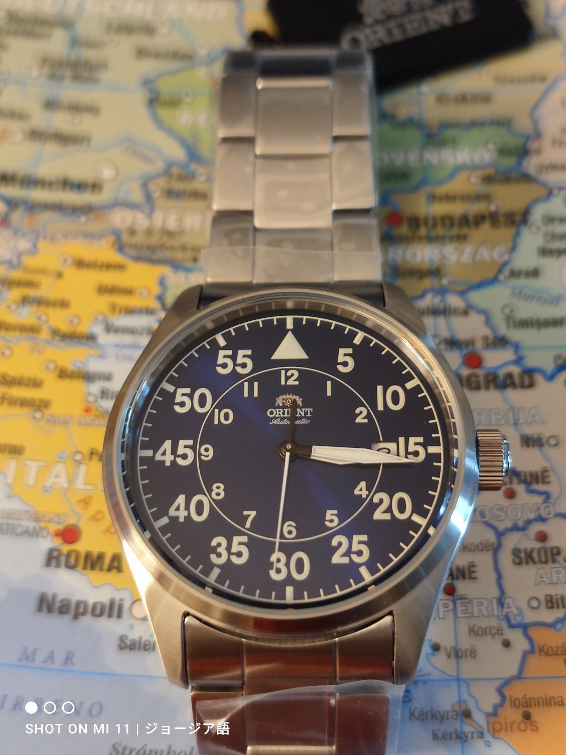 Ceas Orient automatic military style