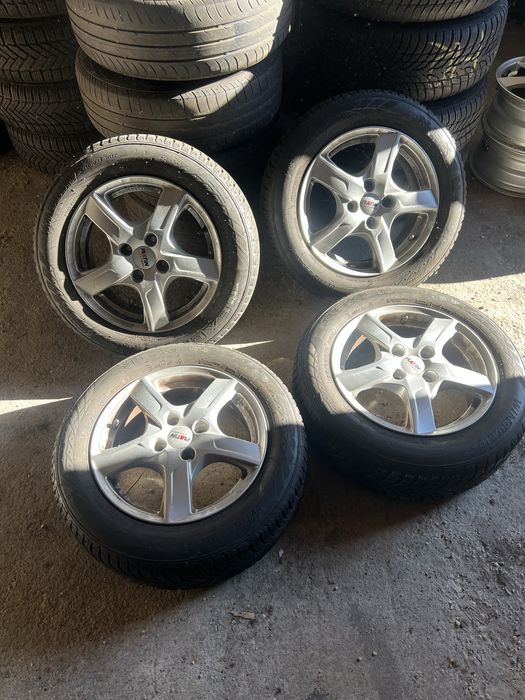 Set roti 4x100 pentru Lodgy Logan Sandero Clio Megane 185/65R15