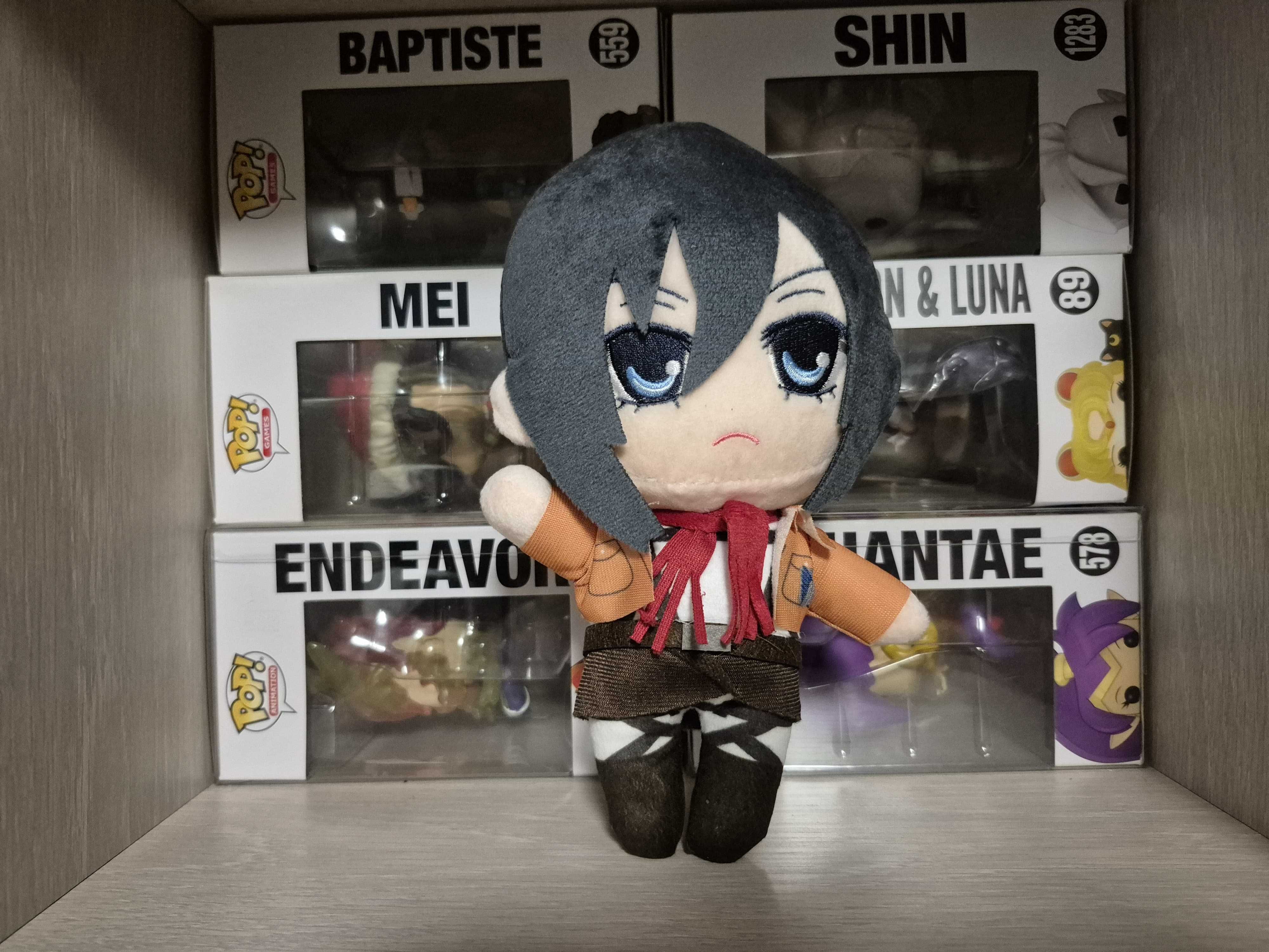 Jucarie Anime Plus Attack on Titan - Mikasa Ackerman