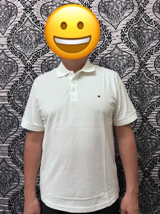 Футболки Tommy Hilfiger, Lacoste, Massimo Dutti, Armani Exchange
