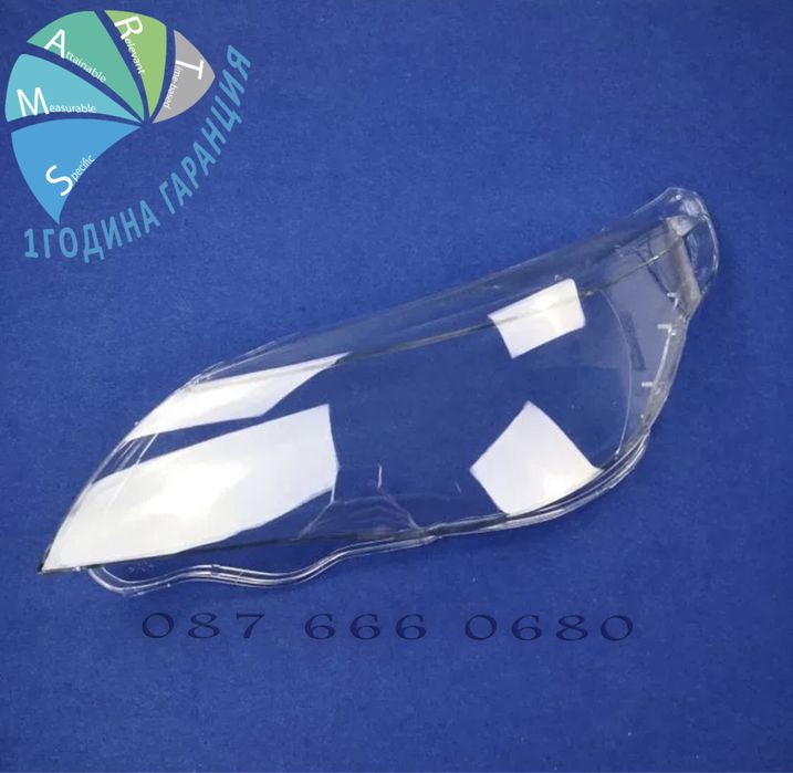 FACELIFT bmw 5 е60 капаци фарове E60 E61 стъкла бмв фар капак крушка