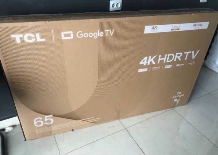 Телевизор Tcl 75" 65" 55" 50" 43"Smart Google Tv 4K Доставка бесплатно