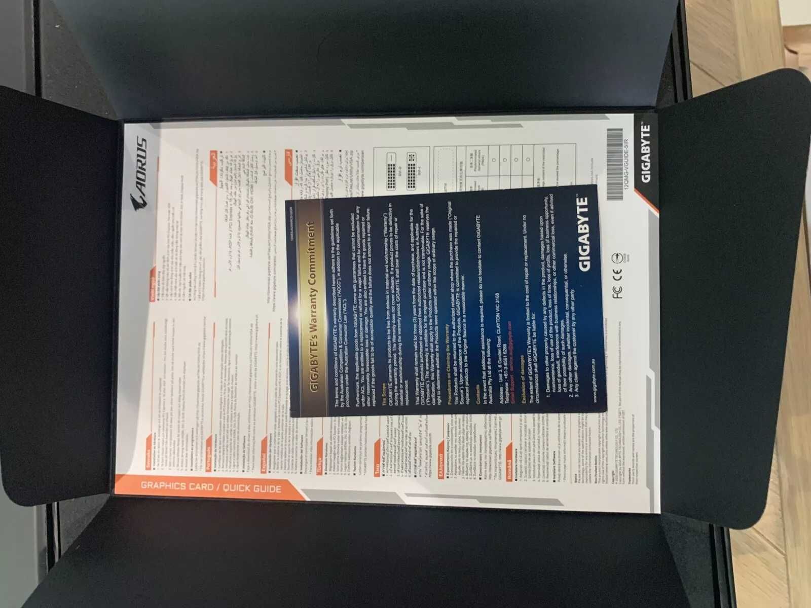 Placa video AORUS MASTER GeForce RTX 3080 de 10 GB GDDR6X pe 384bit