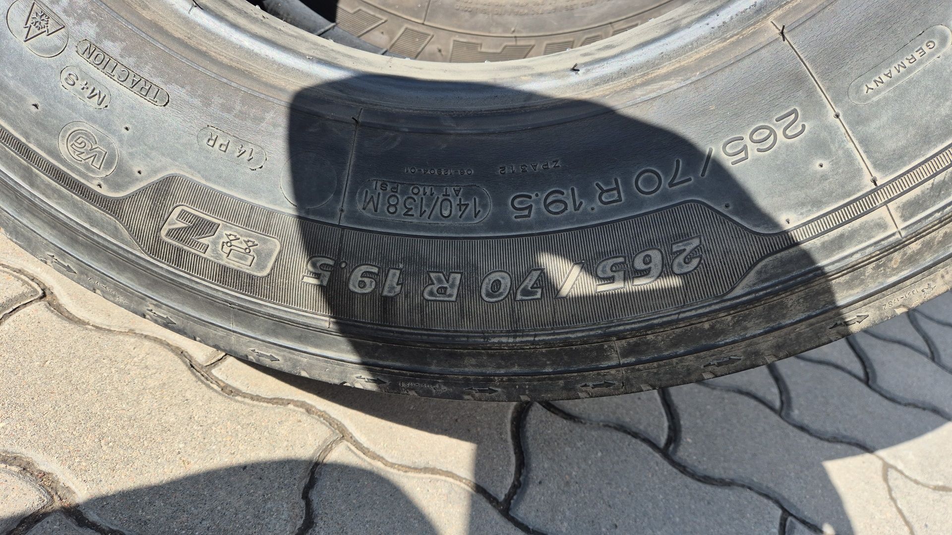Шины 265/70 R 19.5
