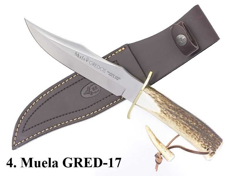 Ловни ножове Muela Испания Еленов Рог 4 модела Муела