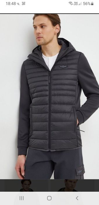 Aeronautica Militare Jacket 58 / XL - 2 XL / 2бр. Мъжки преходни Якета