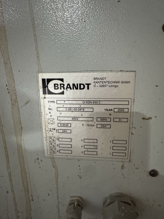 Masina de aplicat cant BRANDT OPTIMAT KDN 650 C