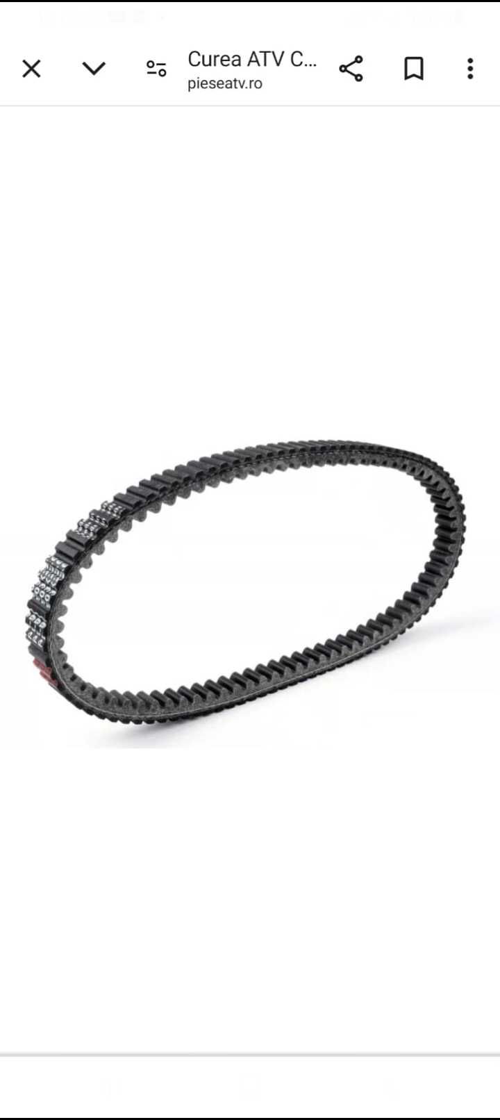 Vând CUREA VARIATOR CF MOTO 450, 520, 600, 625 ambele modele S și L