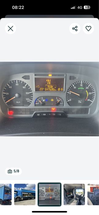 Mercedes axor 15 tone