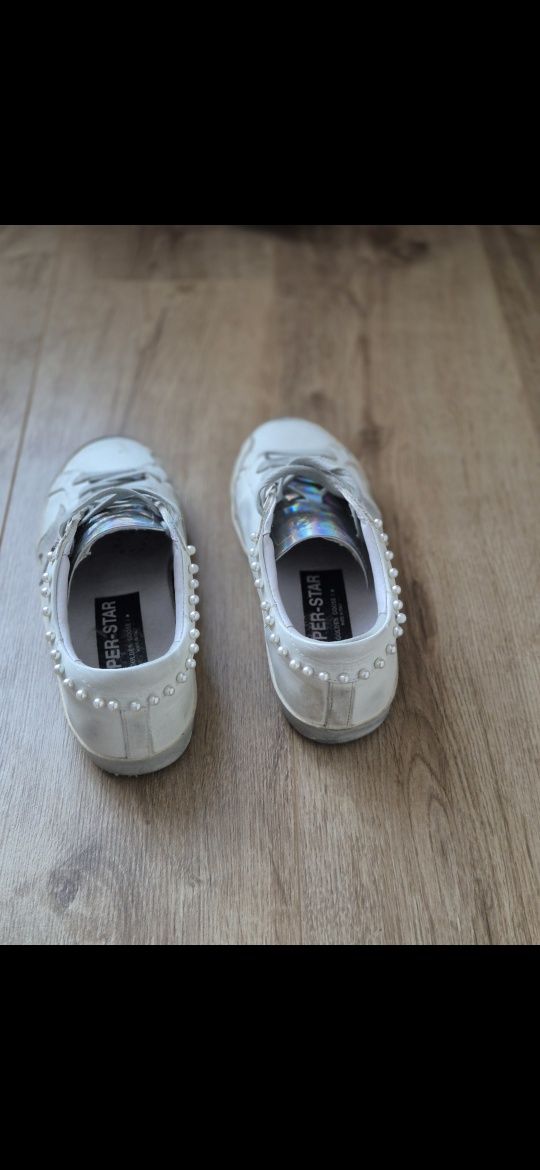 Оригинални кецове Golden Goose 38 номер, добро състояние