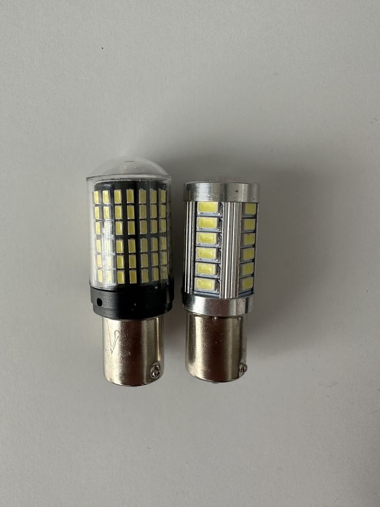 Bec cu led P21w BA15S pentru marsarier