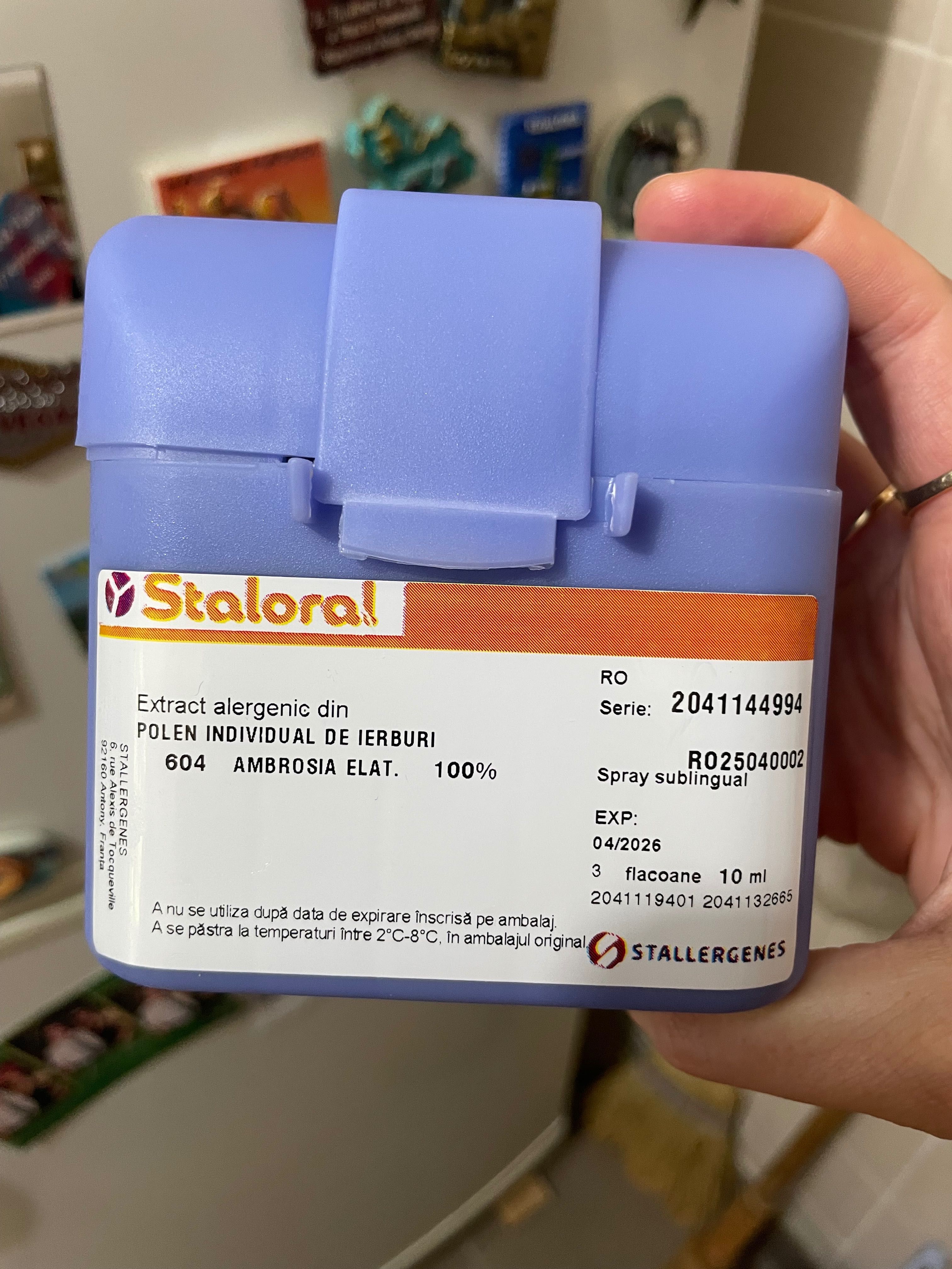 Staloral ambrozie 604 initiere si mentinere