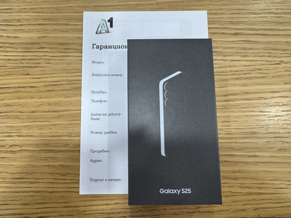 Samsung S25 128GB Blueblack