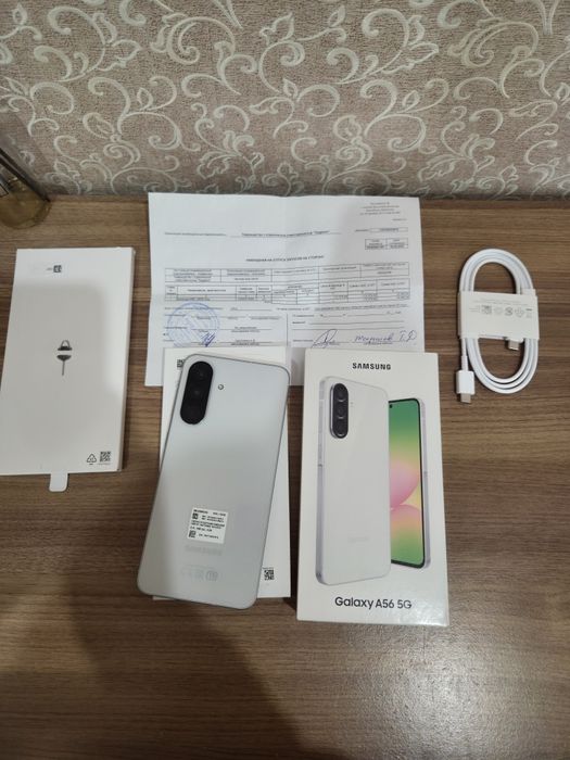 Новый! Samsung Galaxy A56 8/128gb Серебро