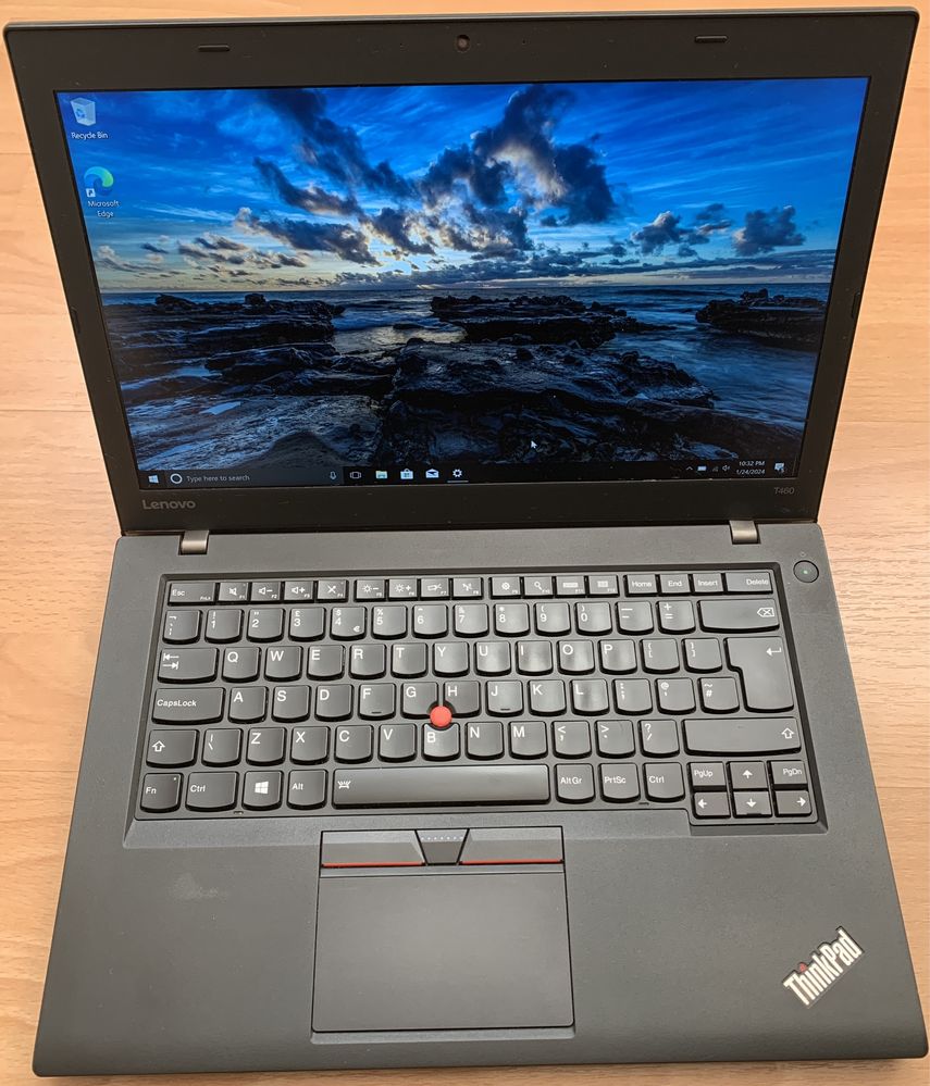 Lenovo T460 i5-6300U 2.4GHz/ Ram=8GB/ SSD=240GB/webcam