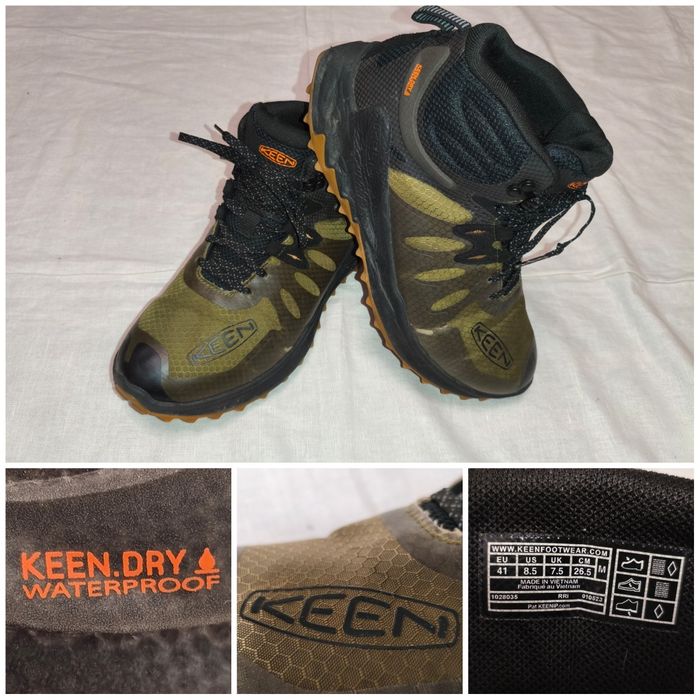 Semi ghete outdoor Keen Zionic Mid WP mărime 42 impermeabil