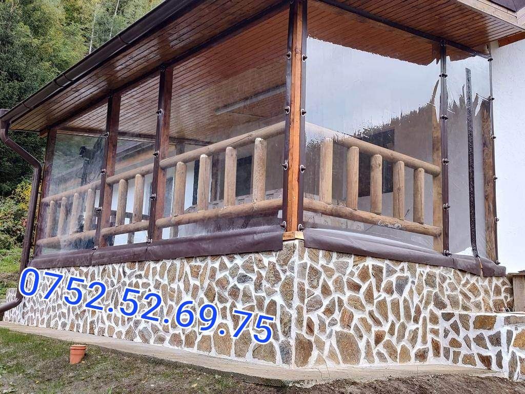 Folie terasa/ terase și foisoare, Cristal premium transparenta