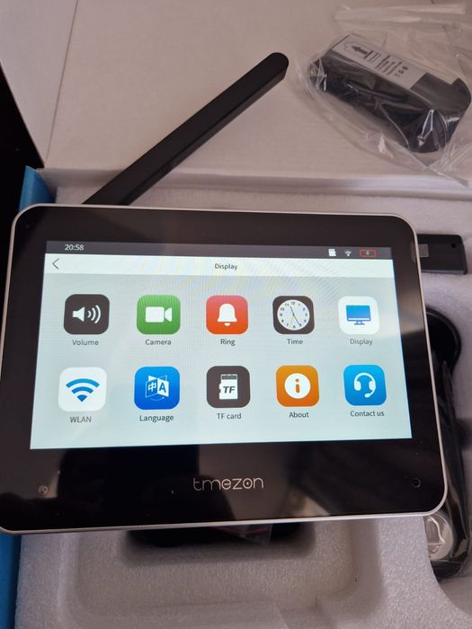 Interfon Video Wireless cu ecran tactil - detecție miscare