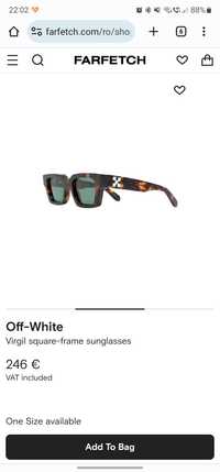 Ochelari de soare OFF WHITE