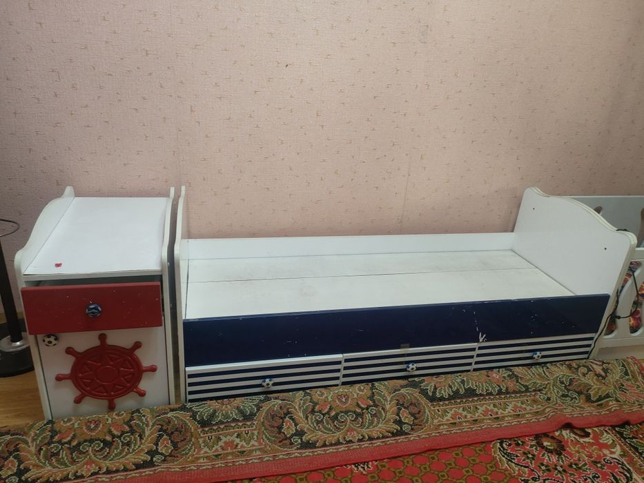 Кровать, Шкаф, Детские