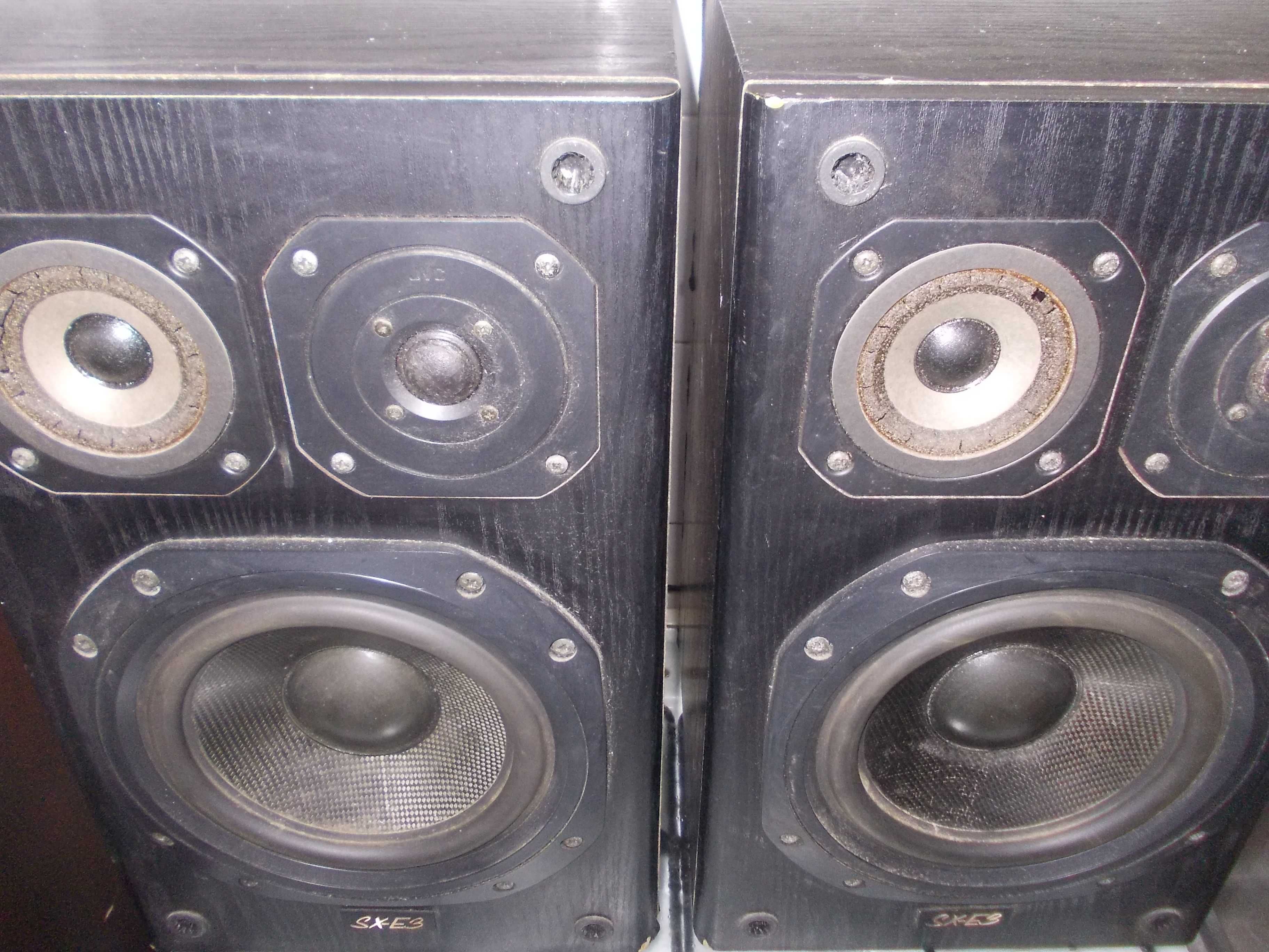 Boxe Jvc Japan SX-E3BKEH,functionale bass puternic 140watti music 4ohm