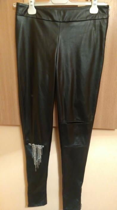 Pantaloni Piele Ecologică