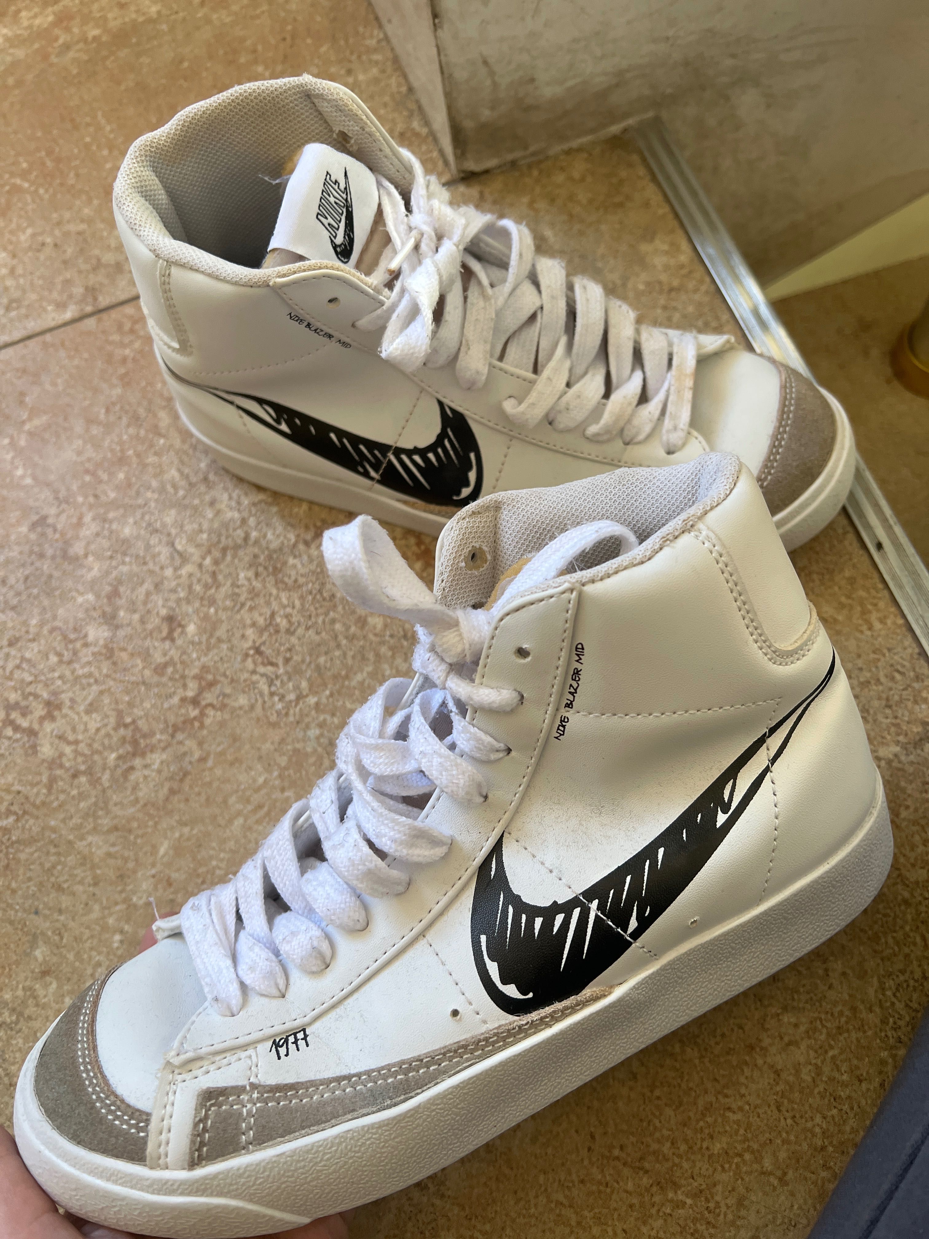 Nike blazer mid - кецове