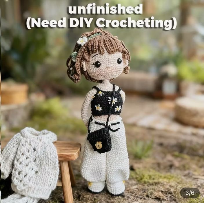 Vand papusa crosetata