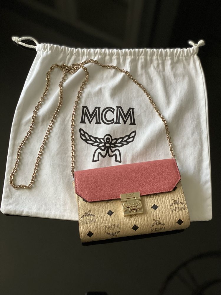 MCM шикарная сумка, оригинал!