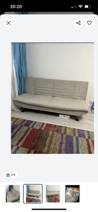 Vand canapea extensibila