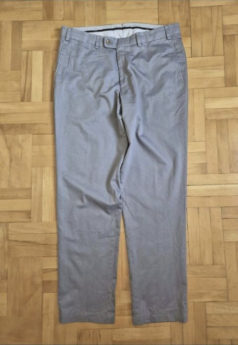 Hiltl - Pantaloni de bărbați, Model: Peaker S Business Chino, Sky - 52