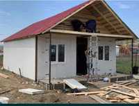 Cabana tip A Frame si casa din structura de lemn de vanzare mp 79