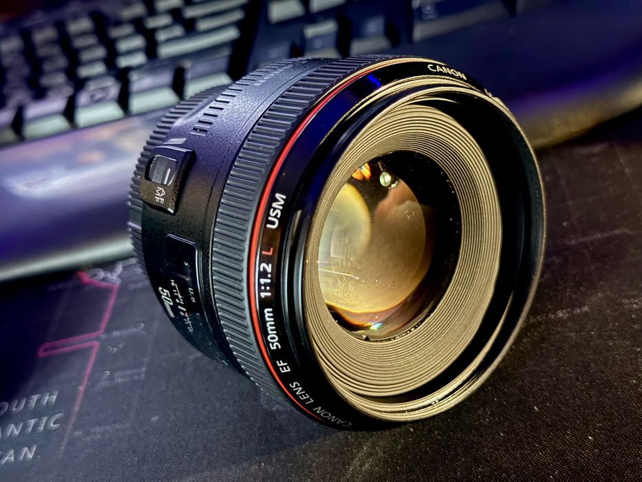 Canon EF 50 mm 1.2