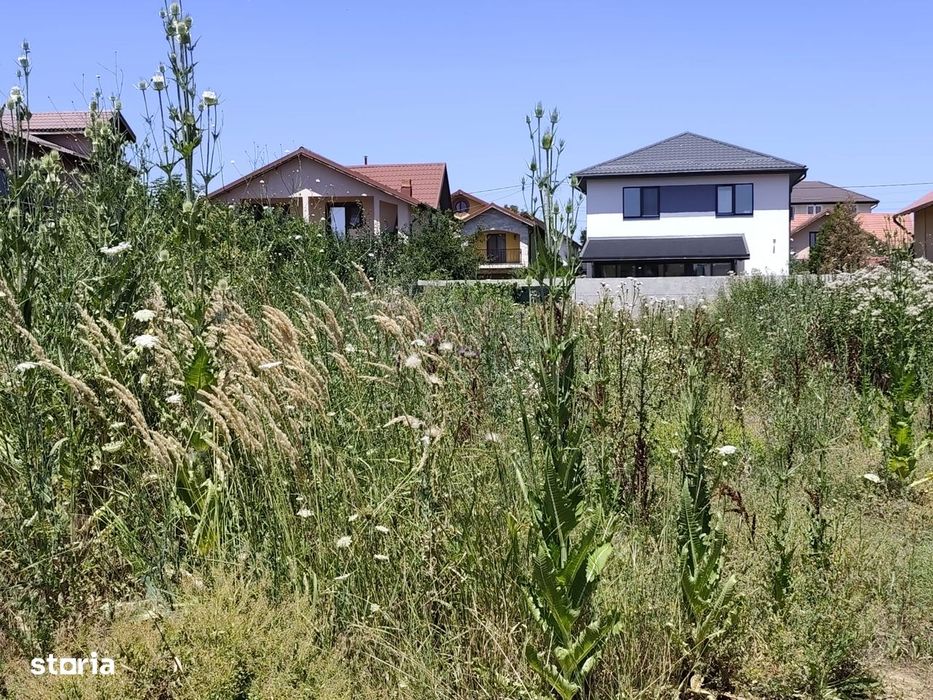 FARA COMISION TEREN de vinzare 500mp gaze curent canal apa autorizatie