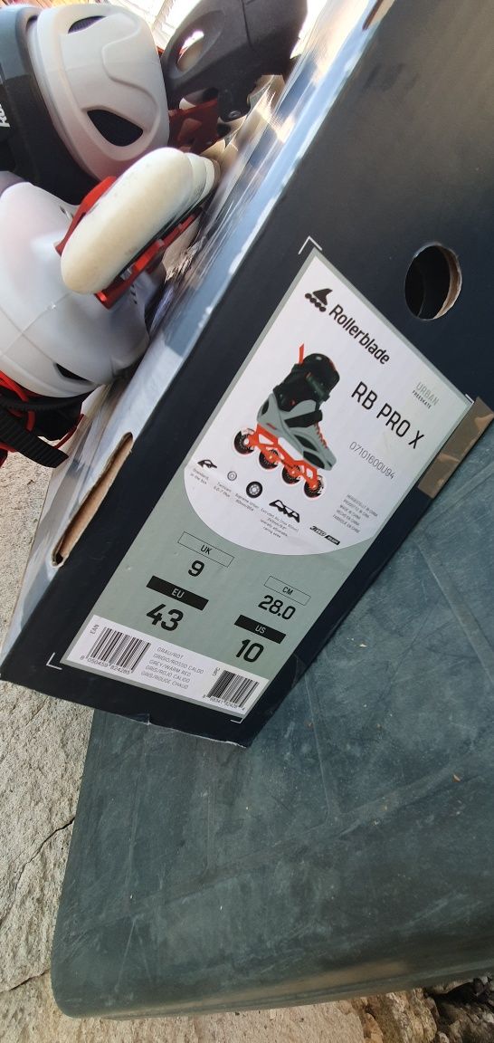 Rollerblade rb pro x 43 patine rotile inline