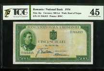 Bancnota România 500 lei 1934 Gradată TQG