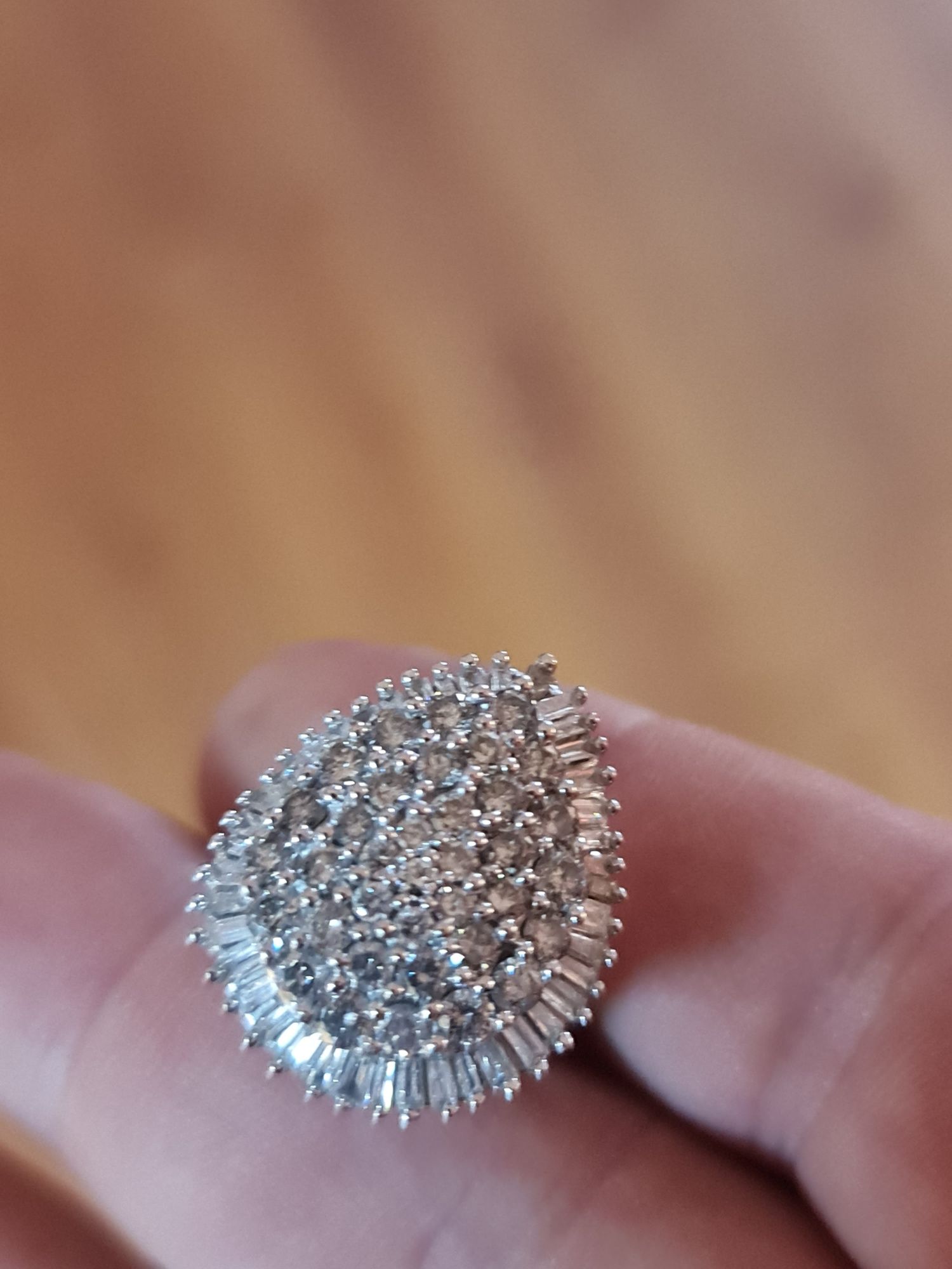 Inel aur cu diamante 3 ct okazie