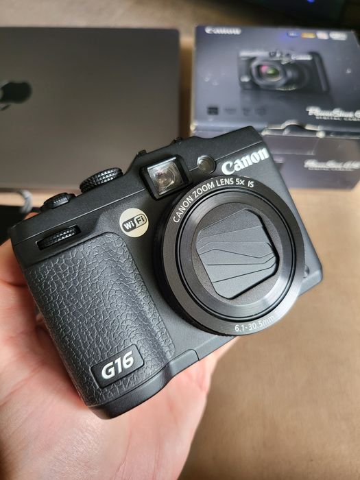 Canon PowerShot G16 перфектен
